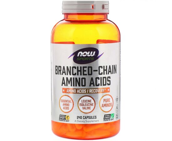 Амінокислота Now Foods Комплекс амінокислот з розгалуженими ланцюгами, Branched Cha (NOW-00054)