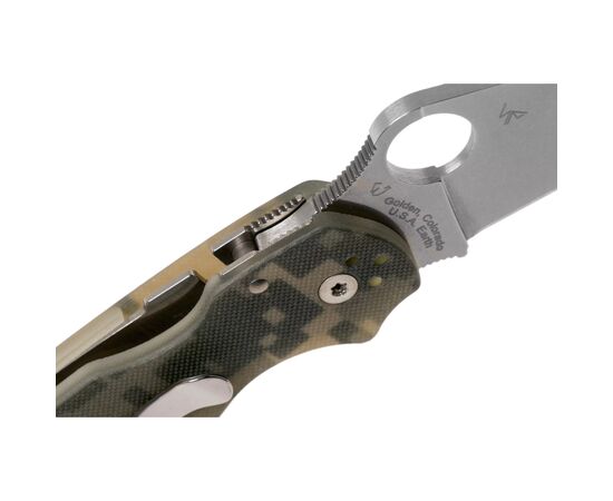 Нож Spyderco Para 3 G10 Camo (C223GPCMO), изображение 4 Нож Spyderco Para 3 G10 Camo (C223GPCMO), изображение 4