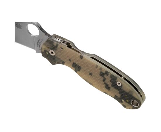 Нож Spyderco Para 3 G10 Camo (C223GPCMO), изображение 5 Нож Spyderco Para 3 G10 Camo (C223GPCMO), изображение 5
