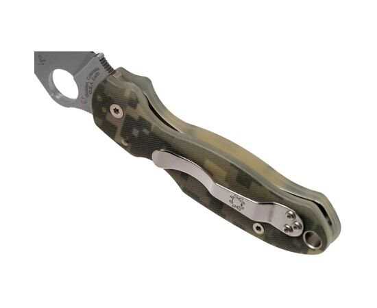 Нож Spyderco Para 3 G10 Camo (C223GPCMO), изображение 6 Нож Spyderco Para 3 G10 Camo (C223GPCMO), изображение 6