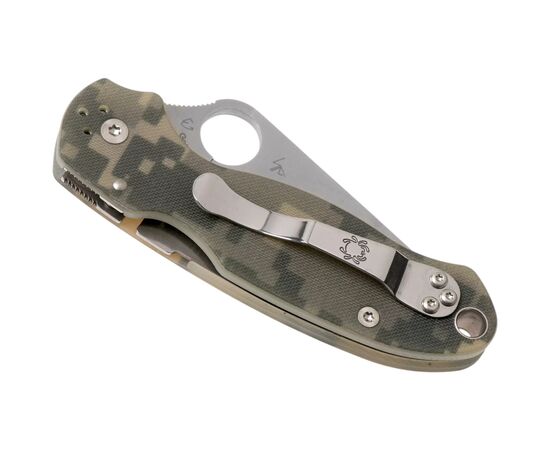 Нож Spyderco Para 3 G10 Camo (C223GPCMO), изображение 7 Нож Spyderco Para 3 G10 Camo (C223GPCMO), изображение 7