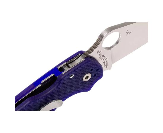 Нож Spyderco Para 3 G10 S110V Dark Blue (C223GPDBL), изображение 4 Нож Spyderco Para 3 G10 S110V Dark Blue (C223GPDBL), изображение 4