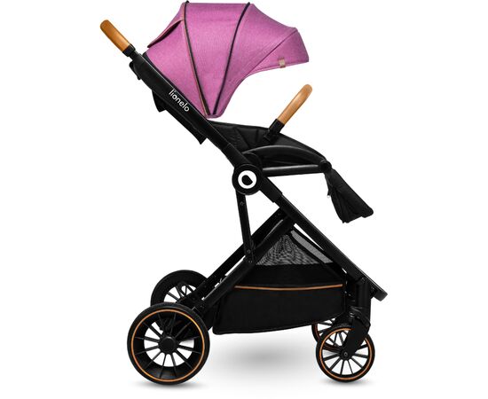 Коляска Lionelo 2 в 1 Riya Pink Violet (LO-RIYA 2IN1 PINK VIOLET), изображение 4 Коляска Lionelo 2 в 1 Riya Pink Violet (LO-RIYA 2IN1 PINK VIOLET), изображение 4