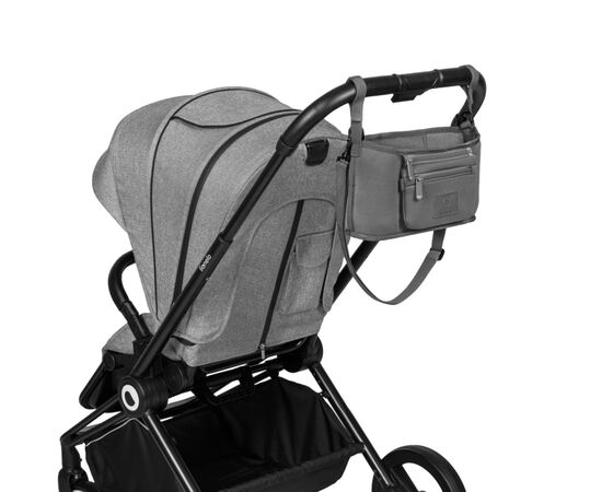 Сумка для мамы Lionelo Little Cube Grey Stone (LO-LITTLE CUBE GREY STONE), изображение 6 Сумка для мамы Lionelo Little Cube Grey Stone (LO-LITTLE CUBE GREY STONE), изображение 6