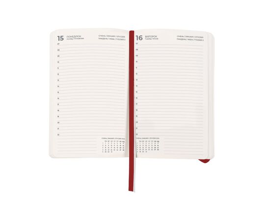 Еженедельник Axent 2024 Partner Soft Diamond 145х210, бордо (8818-24-05-A), изображение 3 Еженедельник Axent 2024 Partner Soft Diamond 145х210, бордо (8818-24-05-A), изображение 3