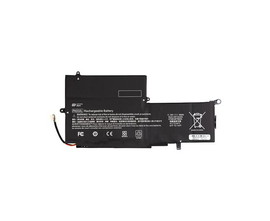 Акумулятор до ноутбука HP Spectre Pro X360 G1 (PK03XL) 11.55V 4913mAh PowerPlant (NB462032)