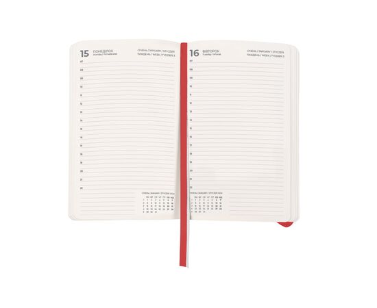 Еженедельник Axent 2024 Partner Soft Nuba 145 х 210, терракотовый (8817-24-57-A), изображение 3 Еженедельник Axent 2024 Partner Soft Nuba 145 х 210, терракотовый (8817-24-57-A), изображение 3