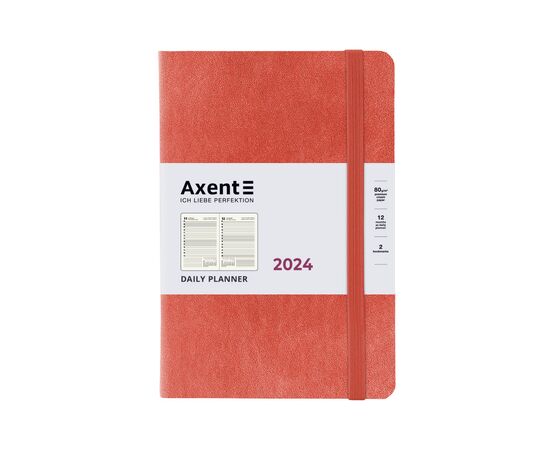 Тижневик Axent 2024 Partner Soft Nuba 145 х 210, терракотовий (8817-24-57-A)