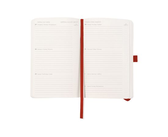 Тижневик Axent 2024 Partner Soft Diamond 125 х 195, бордо (8518-24-05-A), зображення 2 Тижневик Axent 2024 Partner Soft Diamond 125 х 195, бордо (8518-24-05-A), зображення 2