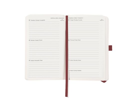 Еженедельник Axent 2024 Partner Soft Nuba 125 х 195, сливовый (8517-24-58-A), изображение 3 Еженедельник Axent 2024 Partner Soft Nuba 125 х 195, сливовый (8517-24-58-A), изображение 3