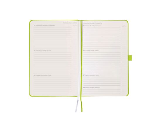 Еженедельник Axent 2024 Partner Strong 125 х 195, лимонный (8505-24-60-A), изображение 3 Еженедельник Axent 2024 Partner Strong 125 х 195, лимонный (8505-24-60-A), изображение 3