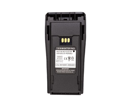 Аккумуляторная батарея Motorola CP040 Ni-MH 7.5V 2000mAh Power-Time (PTM-040), изображение 4 Аккумуляторная батарея Motorola CP040 Ni-MH 7.5V 2000mAh Power-Time (PTM-040), изображение 4
