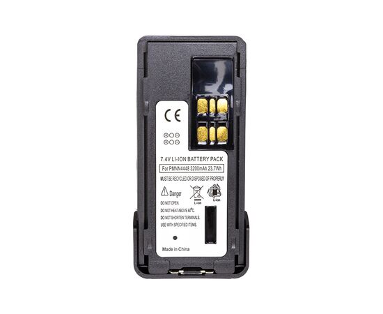Аккумуляторная батарея Motorola DP4400 Li-ion 7.4V 3200mA Power-Time (PTM-8668L), изображение 4 Аккумуляторная батарея Motorola DP4400 Li-ion 7.4V 3200mA Power-Time (PTM-8668L), изображение 4