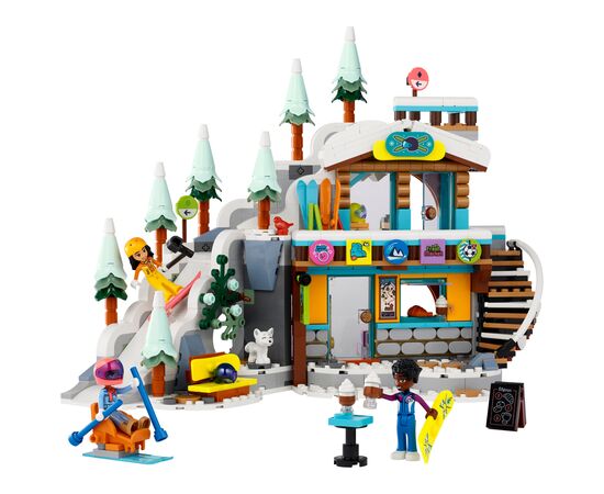 Конструктор LEGO Friends Праздничная горнолыжная трасса и кафе 980 деталей (41756), изображение 2 Конструктор LEGO Friends Праздничная горнолыжная трасса и кафе 980 деталей (41756), изображение 2