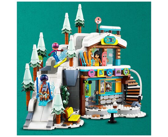 Конструктор LEGO Friends Праздничная горнолыжная трасса и кафе 980 деталей (41756), изображение 6 Конструктор LEGO Friends Праздничная горнолыжная трасса и кафе 980 деталей (41756), изображение 6