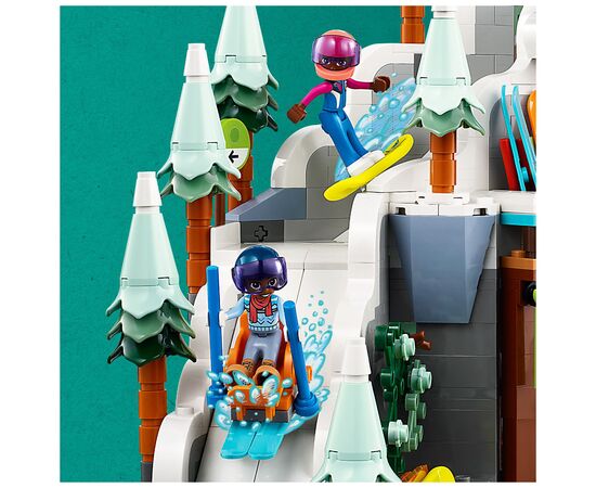 Конструктор LEGO Friends Праздничная горнолыжная трасса и кафе 980 деталей (41756), изображение 8 Конструктор LEGO Friends Праздничная горнолыжная трасса и кафе 980 деталей (41756), изображение 8