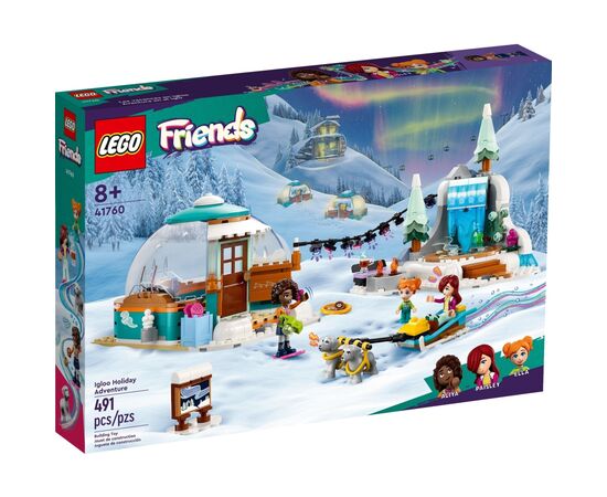 Конструктор LEGO Friends Праздничные приключения в иглу 491 деталь (41760-), изображение 8 Конструктор LEGO Friends Праздничные приключения в иглу 491 деталь (41760-), изображение 8