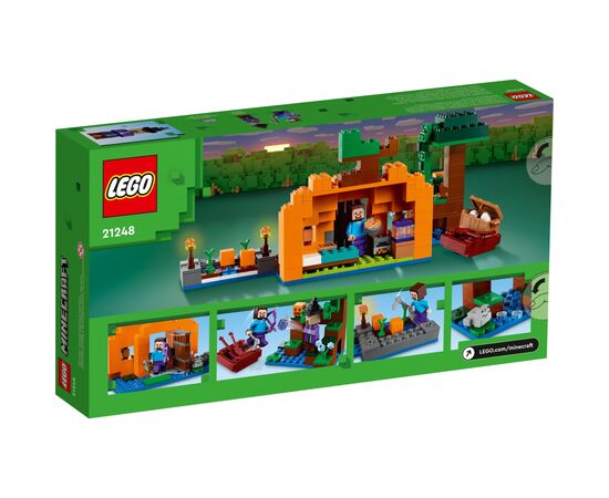 Конструктор LEGO Minecraft Тыквенная ферма 257 деталей (21248), изображение 10 Конструктор LEGO Minecraft Тыквенная ферма 257 деталей (21248), изображение 10