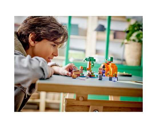 Конструктор LEGO Minecraft Тыквенная ферма 257 деталей (21248), изображение 3 Конструктор LEGO Minecraft Тыквенная ферма 257 деталей (21248), изображение 3