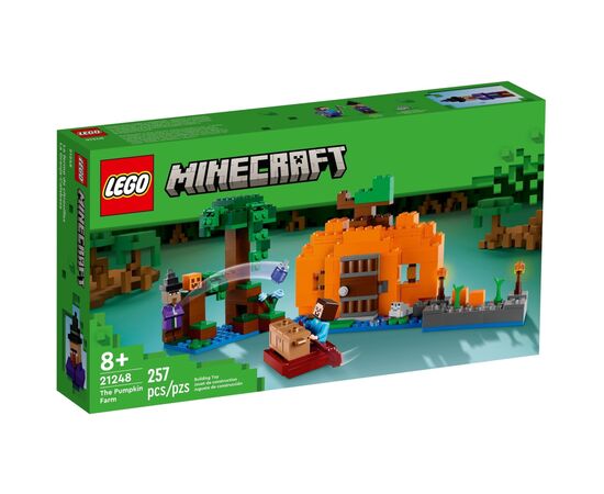 Конструктор LEGO Minecraft Тыквенная ферма 257 деталей (21248), изображение 9 Конструктор LEGO Minecraft Тыквенная ферма 257 деталей (21248), изображение 9