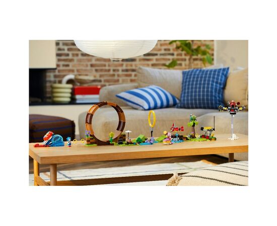 Конструктор LEGO Sonic the Hedgehog Соревнования петли Соника на зеленом холме 802 детали (76994), изображение 5 Конструктор LEGO Sonic the Hedgehog Соревнования петли Соника на зеленом холме 802 детали (76994), изображение 5