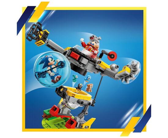 Конструктор LEGO Sonic the Hedgehog Соревнования петли Соника на зеленом холме 802 детали (76994), изображение 7 Конструктор LEGO Sonic the Hedgehog Соревнования петли Соника на зеленом холме 802 детали (76994), изображение 7