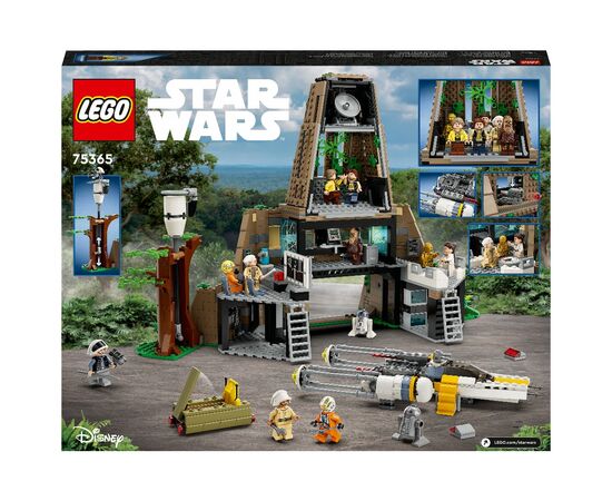 Конструктор LEGO Star Wars База повстанців Явін 4, 1066 деталей (75365), зображення 10 Конструктор LEGO Star Wars База повстанців Явін 4, 1066 деталей (75365), зображення 10