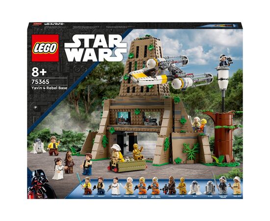 Конструктор LEGO Star Wars База повстанцев Явин 4, 1066 деталей (75365)