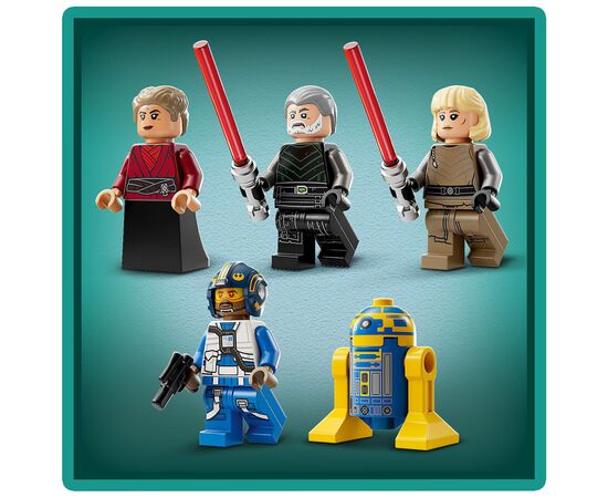 Конструктор LEGO Star Wars Истребитель Новой Республики E-Wing против Звездного истребителя Шин Хати 1056 деталей (75364), изображение 8 Конструктор LEGO Star Wars Истребитель Новой Республики E-Wing против Звездного истребителя Шин Хати 1056 деталей (75364), изображение 8