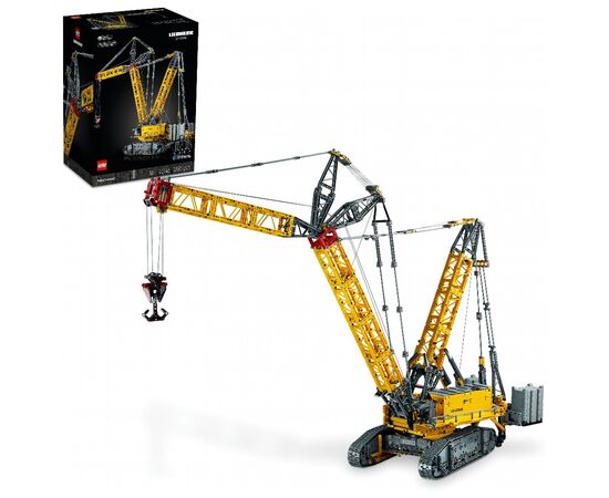 Конструктор LEGO Technic Гусеничний підйомний кран Liebherr LR 13000 2883 деталі (42146), зображення 9 Конструктор LEGO Technic Гусеничний підйомний кран Liebherr LR 13000 2883 деталі (42146), зображення 9