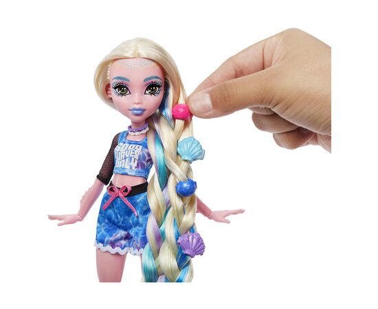 Кукла Monster High Монстро-СПА с Лагуной (HKY69), изображение 5 Кукла Monster High Монстро-СПА с Лагуной (HKY69), изображение 5