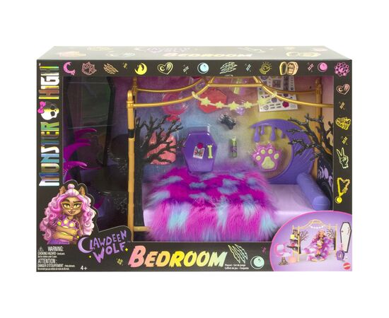 Кукла Monster High Жуткая комната Клодин (HHK64), изображение 6 Кукла Monster High Жуткая комната Клодин (HHK64), изображение 6