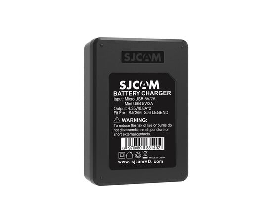 Аксессуар к экшн-камерам SJCAM SJ-charger-6, изображение 4 Аксессуар к экшн-камерам SJCAM SJ-charger-6, изображение 4