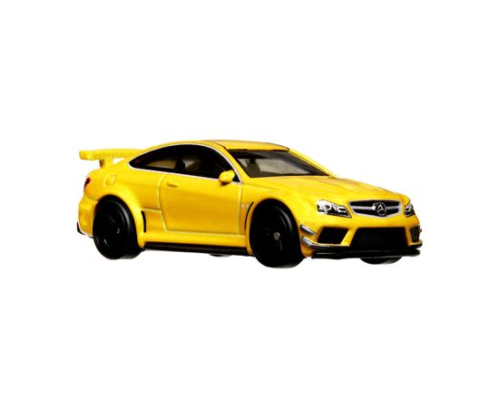 Машина Hot Wheels Коллекционная модель 12 Mercedes-Benz C63 AMG Coupe Black Series серии Премиальные авто (GJT68/HKF23), изображение 2 Машина Hot Wheels Коллекционная модель 12 Mercedes-Benz C63 AMG Coupe Black Series серии Премиальные авто (GJT68/HKF23), изображение 2