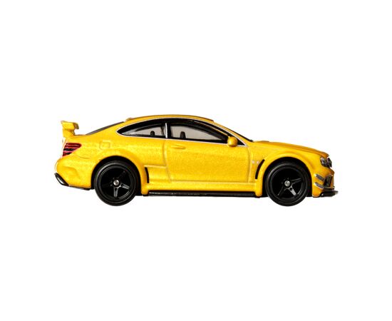 Машина Hot Wheels Коллекционная модель 12 Mercedes-Benz C63 AMG Coupe Black Series серии Премиальные авто (GJT68/HKF23), изображение 3 Машина Hot Wheels Коллекционная модель 12 Mercedes-Benz C63 AMG Coupe Black Series серии Премиальные авто (GJT68/HKF23), изображение 3
