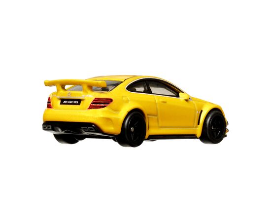 Машина Hot Wheels Коллекционная модель 12 Mercedes-Benz C63 AMG Coupe Black Series серии Премиальные авто (GJT68/HKF23), изображение 4 Машина Hot Wheels Коллекционная модель 12 Mercedes-Benz C63 AMG Coupe Black Series серии Премиальные авто (GJT68/HKF23), изображение 4