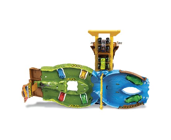 Автотрек Hot Wheels Гонки титанов серии Monster Trucks (HGV12), изображение 3 Автотрек Hot Wheels Гонки титанов серии Monster Trucks (HGV12), изображение 3