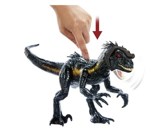 Фігурка Jurassic World динозавра Атака Індораптора (HKY11), зображення 5 Фігурка Jurassic World динозавра Атака Індораптора (HKY11), зображення 5