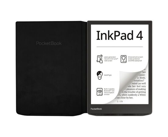 Чехол для электронной книги Pocketbook 743 Flip cover black (HN-FP-PU-743G-RB-WW), изображение 5
