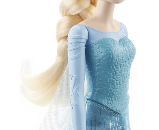 Кукла Disney Princess Эльза из м/ф Ледяное сердце в платье со шлейфом (HLW47), изображение 4 Кукла Disney Princess Эльза из м/ф Ледяное сердце в платье со шлейфом (HLW47), изображение 4