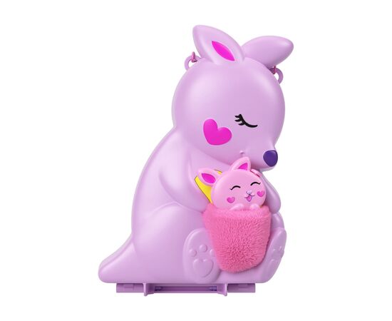 Кукла Polly Pocket Веселые приключения с кенгуру (HKV50), изображение 2 Кукла Polly Pocket Веселые приключения с кенгуру (HKV50), изображение 2