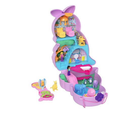 Кукла Polly Pocket Веселые приключения с кенгуру (HKV50), изображение 4 Кукла Polly Pocket Веселые приключения с кенгуру (HKV50), изображение 4