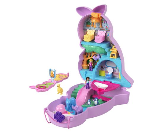 Кукла Polly Pocket Веселые приключения с кенгуру (HKV50), изображение 5 Кукла Polly Pocket Веселые приключения с кенгуру (HKV50), изображение 5