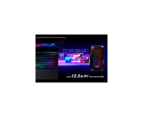 Накопитель SSD USB 3.2 512GB ADATA (ASE770G-512GU32G2-CBK), изображение 11 Накопитель SSD USB 3.2 512GB ADATA (ASE770G-512GU32G2-CBK), изображение 11