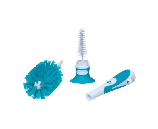 Щеточка для мытья бутылочек Bebe Confort 2 в 1 на присоске (3102201830), изображение 2