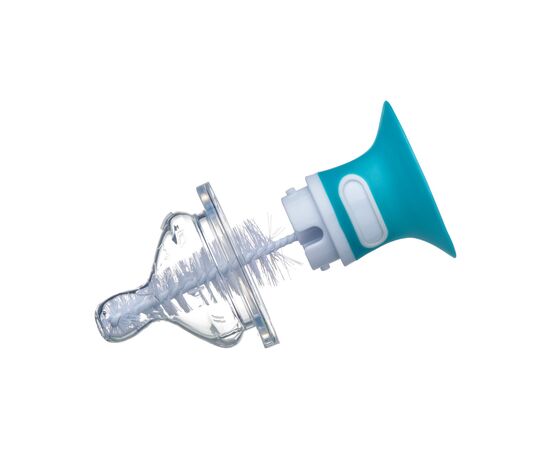 Щеточка для мытья бутылочек Bebe Confort 2 в 1 на присоске (3102201830), изображение 3