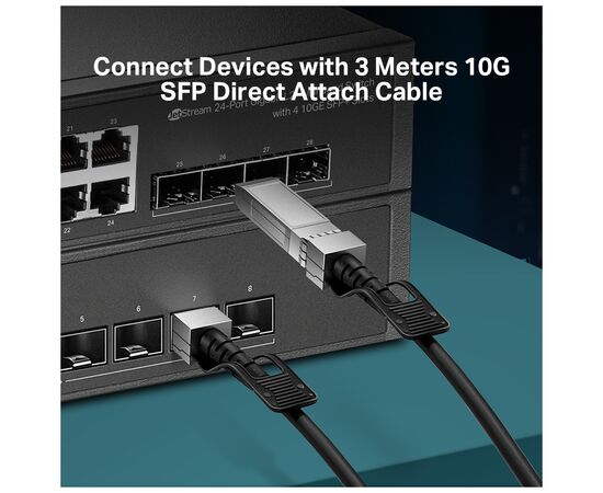 Патч-корд TP-Link TL-SM5220-3M, зображення 3 Патч-корд TP-Link TL-SM5220-3M, зображення 3