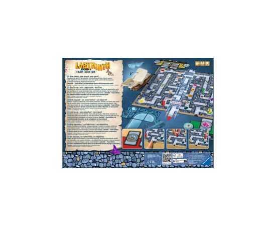 Настільна гра Ravensburger Божевільний лабіринт. Командне видання (Labyrinth – Team Edition) англійська (PS088), зображення 3 Настільна гра Ravensburger Божевільний лабіринт. Командне видання (Labyrinth – Team Edition) англійська (PS088), зображення 3