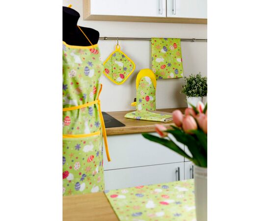 Доріжка на стіл Прованс Писанка зелена 140х40 см (4823093445017), зображення 3 Доріжка на стіл Прованс Писанка зелена 140х40 см (4823093445017), зображення 3