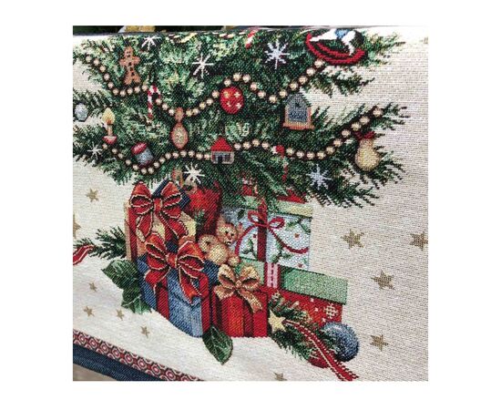 Дорожка на стол Прованс гобеленовая новогодняя Blue Sky 100х40 см (4823093441552), изображение 2 Дорожка на стол Прованс гобеленовая новогодняя Blue Sky 100х40 см (4823093441552), изображение 2